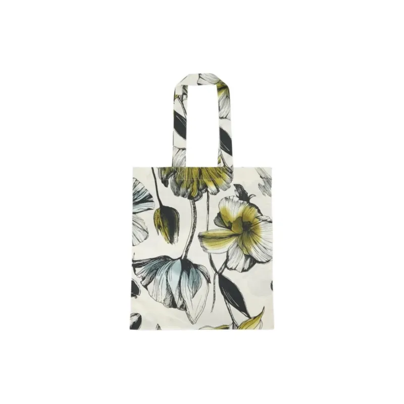 STINE GOYA Cotton Tote Bag Shopping Bag Shoulder Bags Medium Size Women's White-1