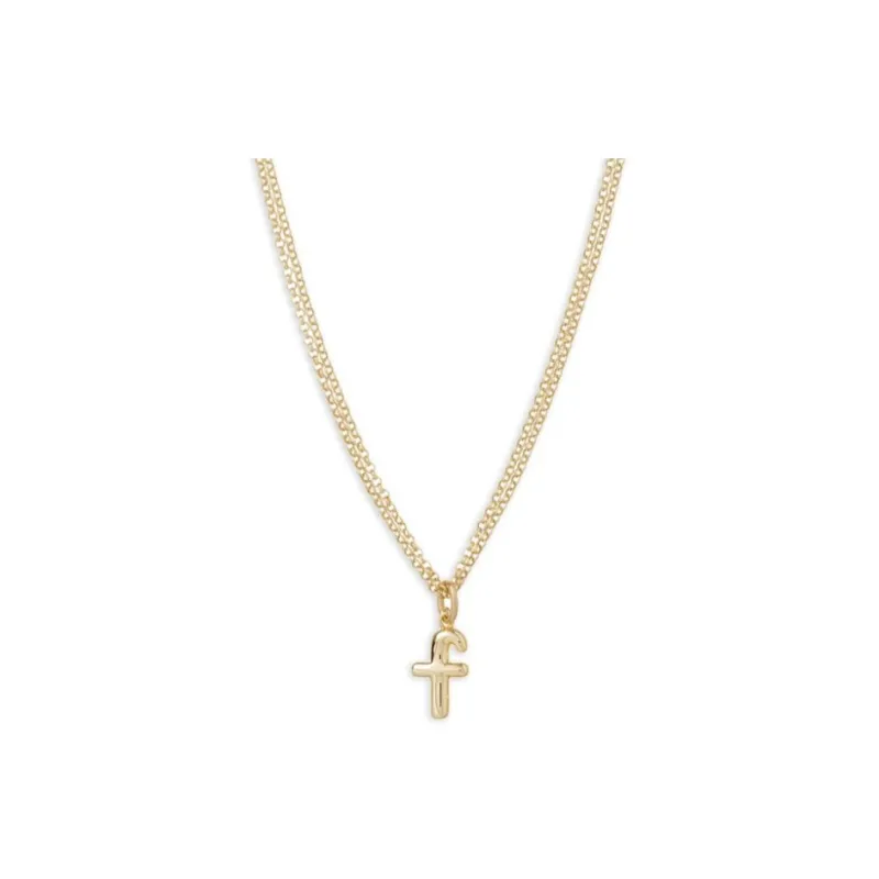 Roxanne Assoulin The Puffy Initial Necklace-0