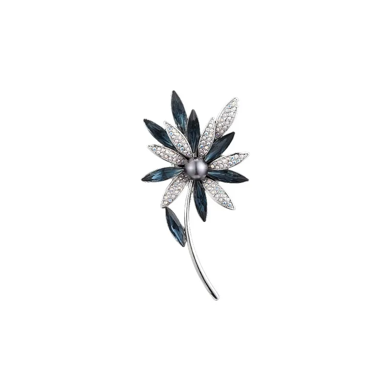 Lan Ying Artificial Crystal Brooches Women's-4