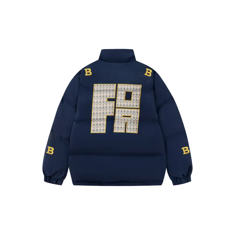 FOASIS Puffer Jacket Unisex Dark Blue-7