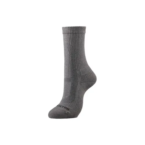 Mizuno Mid-Calf Socks Women's 1 Pack Gray