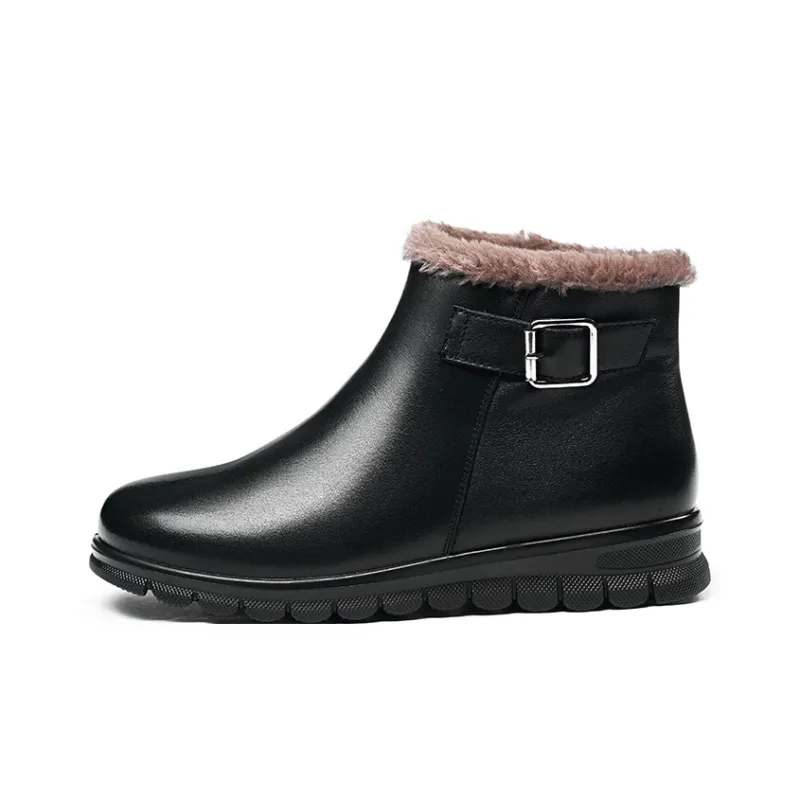 AOKANG Ankle Boots Women's Black-0
