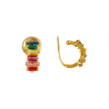 QIMEILA Copper Alloy Clip On Earrings Women's