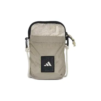 Adidas Polyester Shoulder Bag Small Size Unisex Nourishing Beige & White