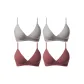 4 Pack (2 Silver Gray+2 Caramel)