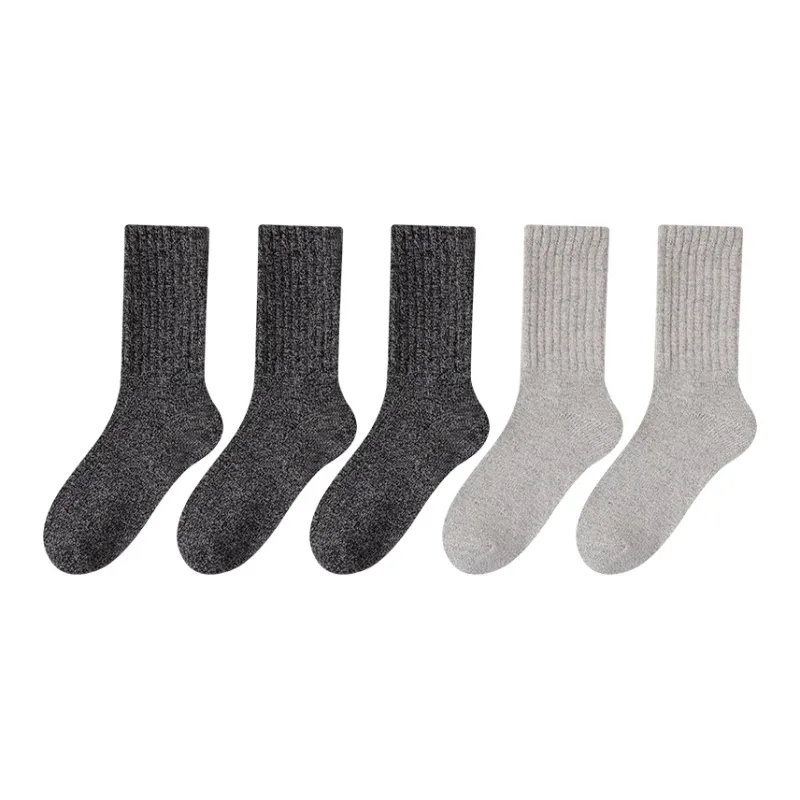 MIIOW Mid Calf Socks Men's 5 Pack-5