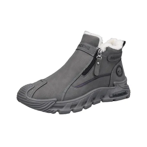Binary Outdoor Boots Platform Men's Gray