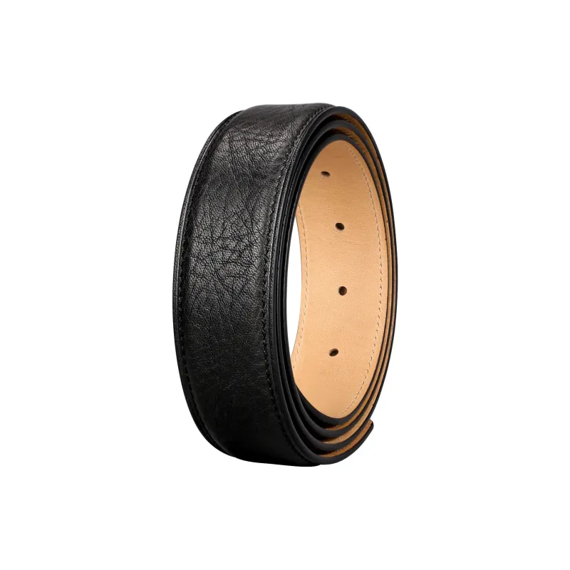 CATELLES Textured Horse Leather Headless Belt Men's 3.4cm/3.8cm-13
