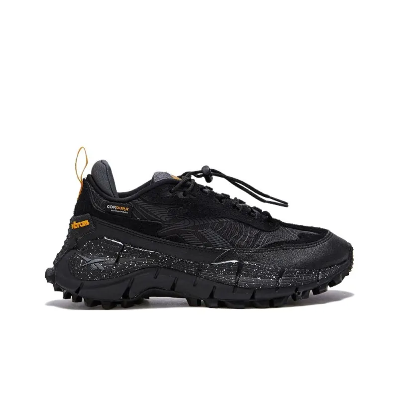 Reebok Anti Slip Wear Resistant Low Top Casual Running Shoes Men's Black-1