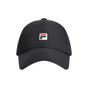 FILA Cotton Baseball Caps Unisex Black