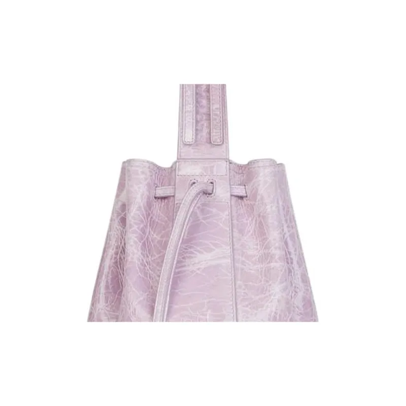 GIVENCHY Calfskin Pumpkin Shoulder Bag Trumpets Women's Orchid Purple-4