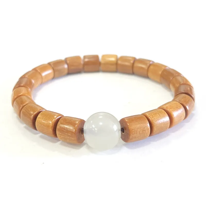 Ryukyu Barbie Sandalwood Bracelets Unisex-0