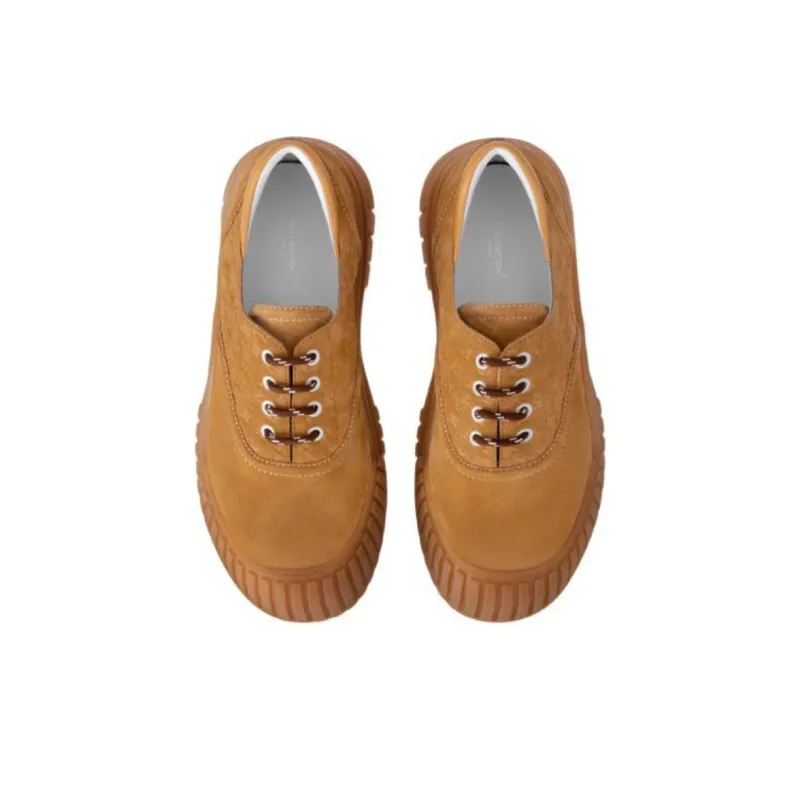 LOUIS VUITTON Ruby Casual Single Shoes Women's Brown-3