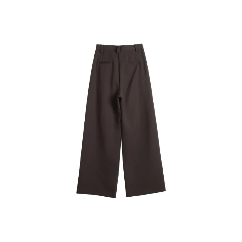 Olrain Casual Pants Women's Coffee-1
