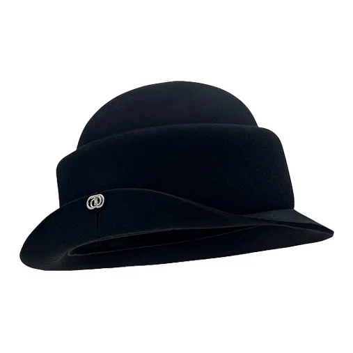 MUSTKOO Wool Blend Top Hats Women's-0