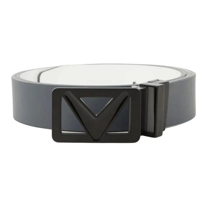 Callaway Leather Leather Belts Men's Gray --0