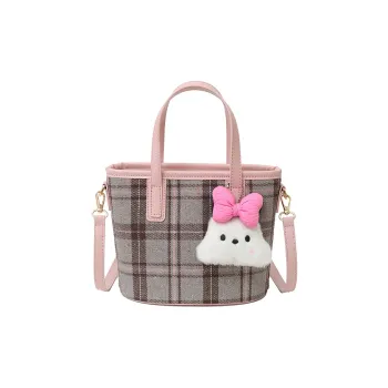 Yalu PU Handbag Regular Women's Pink/Blue/Black