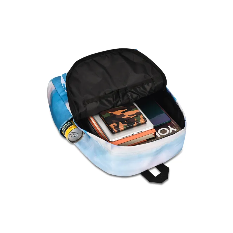 Soundbyte Polyester Students Backpack Regular Unisex White-17