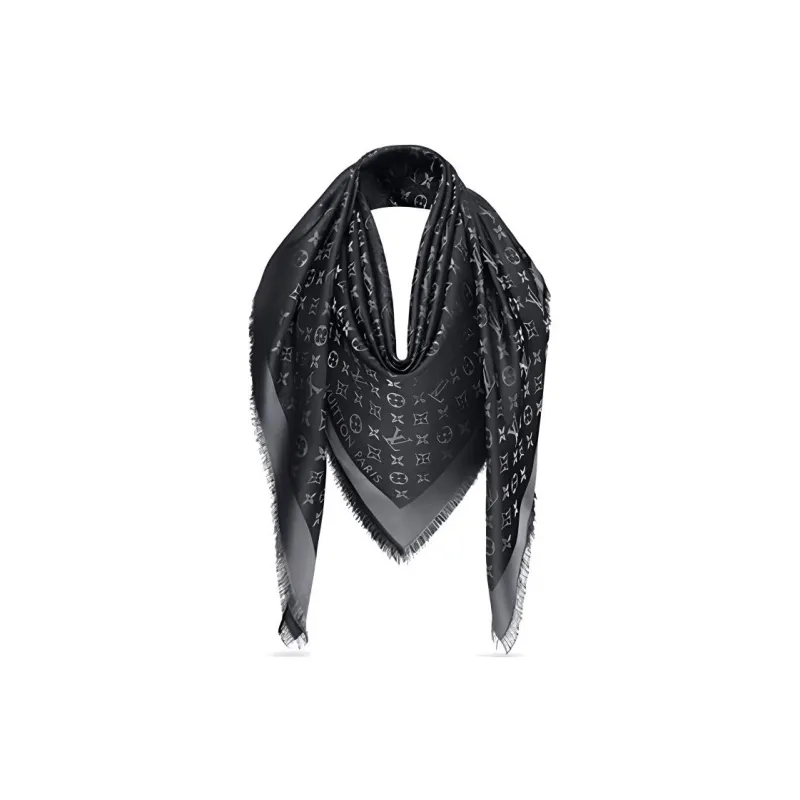 LOUIS VUITTON M75123 Monogram Shine Shawl-0
