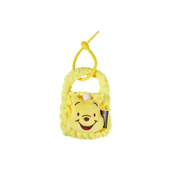 Disney Strawberry Bear Series Polyester Storage Charm Handbag Small Size Unisex Multicolor