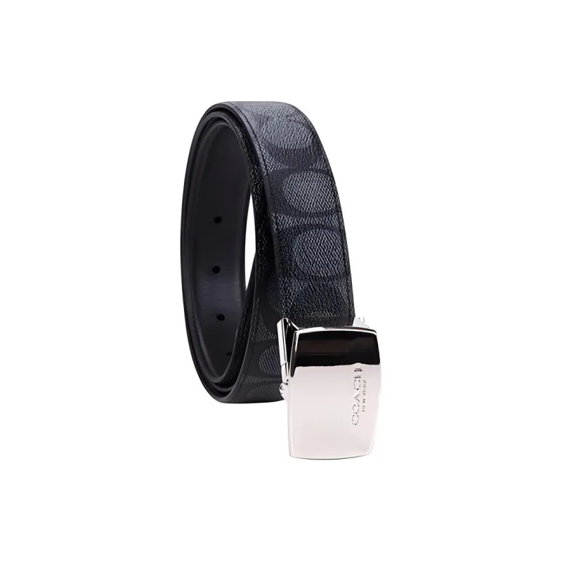 COACH Leather Belts Men-2