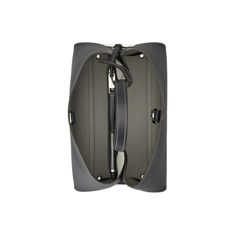 TOD'S Logo Embossed Mini Crossbody Bag-3