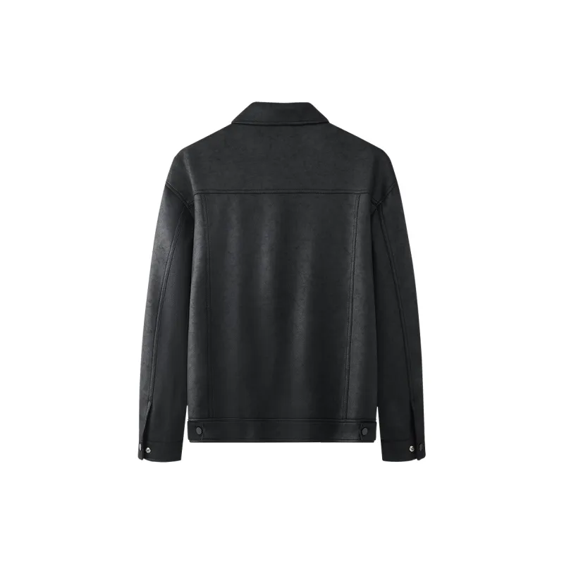 Dance With Wolves Jackets Coats Men's Black-2