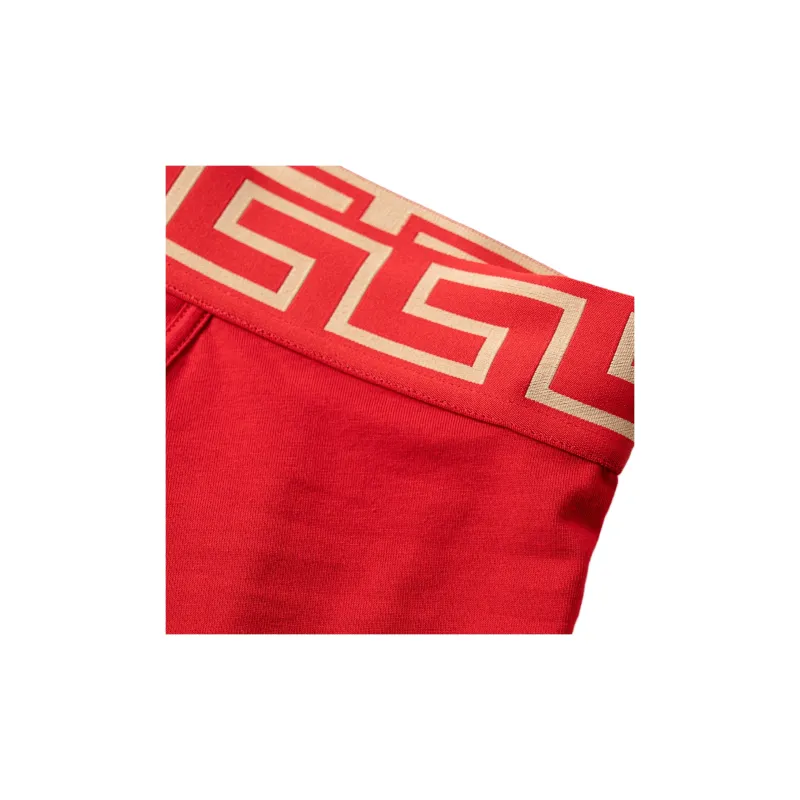 VERSACE Greca Border Long Boxers-3