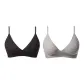 2 Pack (Black+Silver Gray)
