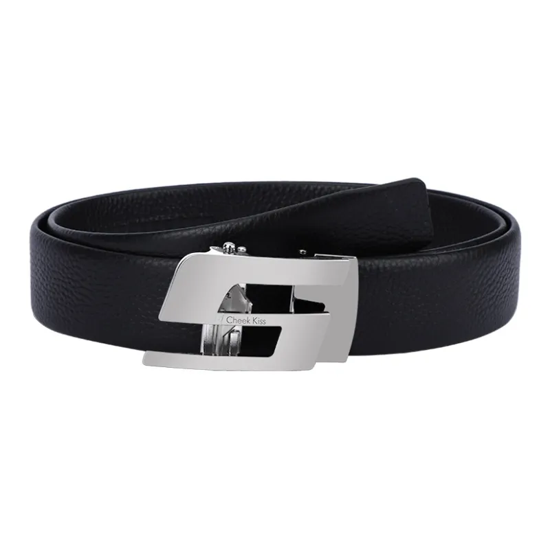 Cheekkiss Cow Leather Belt Men's 3.5cm-6