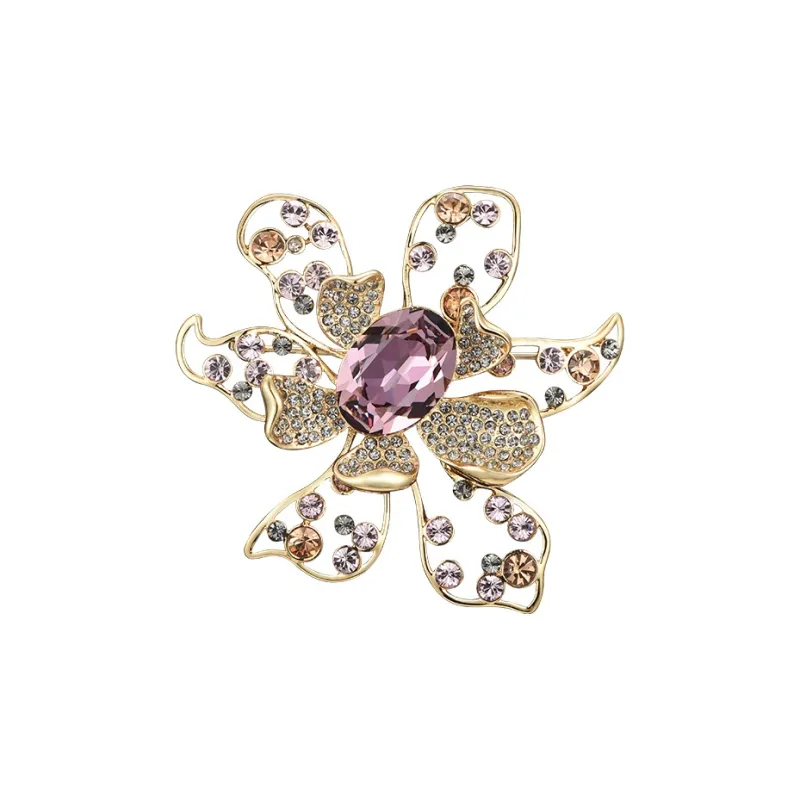 Lan Ying Eco Friendly Alloy Brooches Women's-0