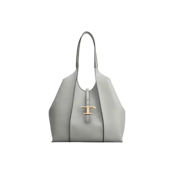TOD'S Logo Plaque Tote Bag
