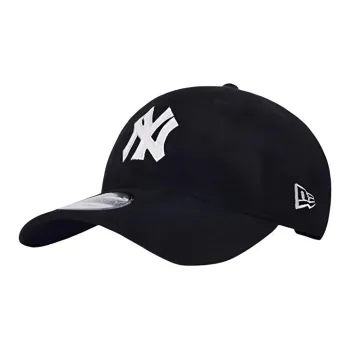 New Era Faux Suede Baseball Caps Unisex Black