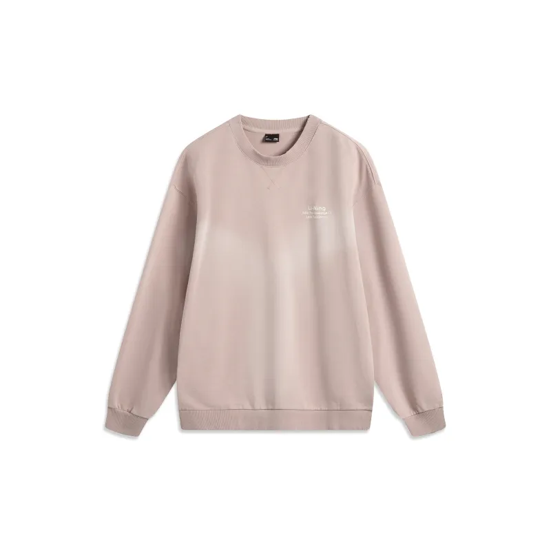 LiNing Sports Life Collection Sweatshirt Unisex Bark Umber-1