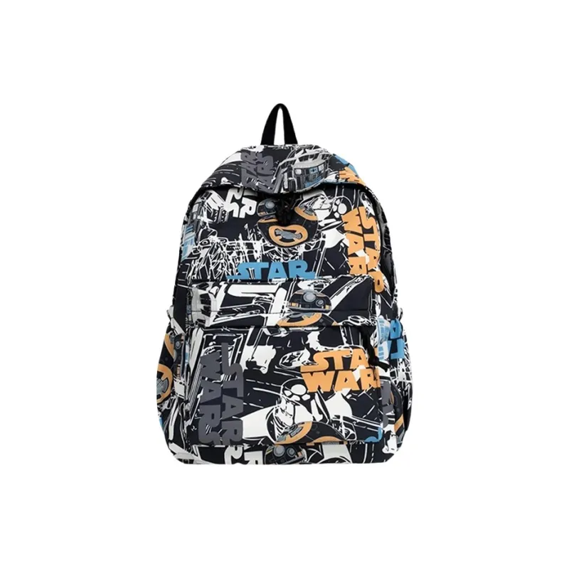 SWIMADE Nylon Backpack Unisex White Green Blue/White Orange/Black White/Black Orange/White Black-9
