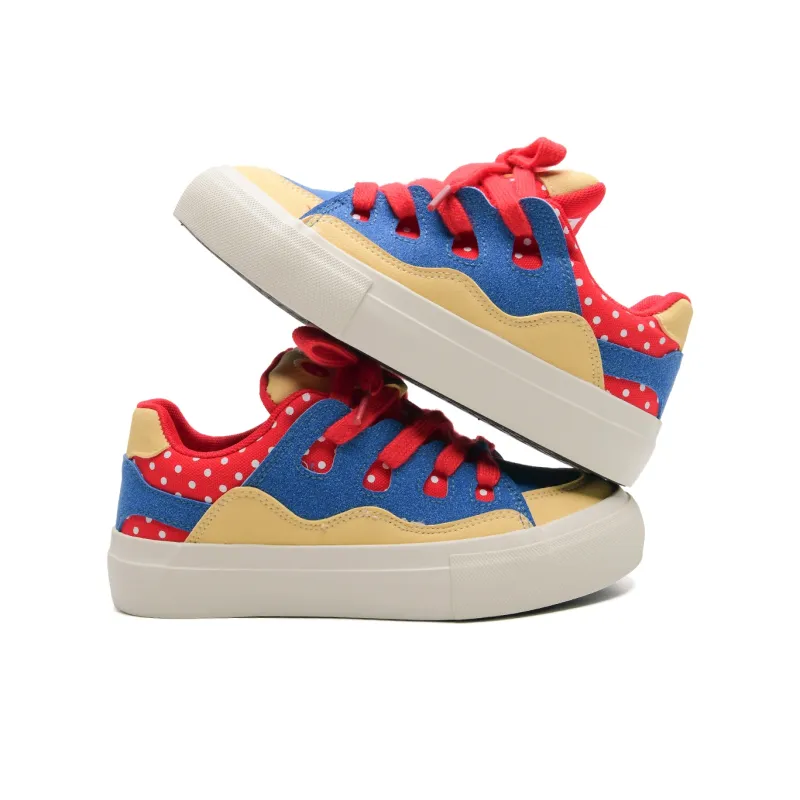 Anime Story Slip Resistant, Abrasion Resistant, Lightweight, Breathable Low Top Skateboard Shoes Women's Mint Chocolate-19