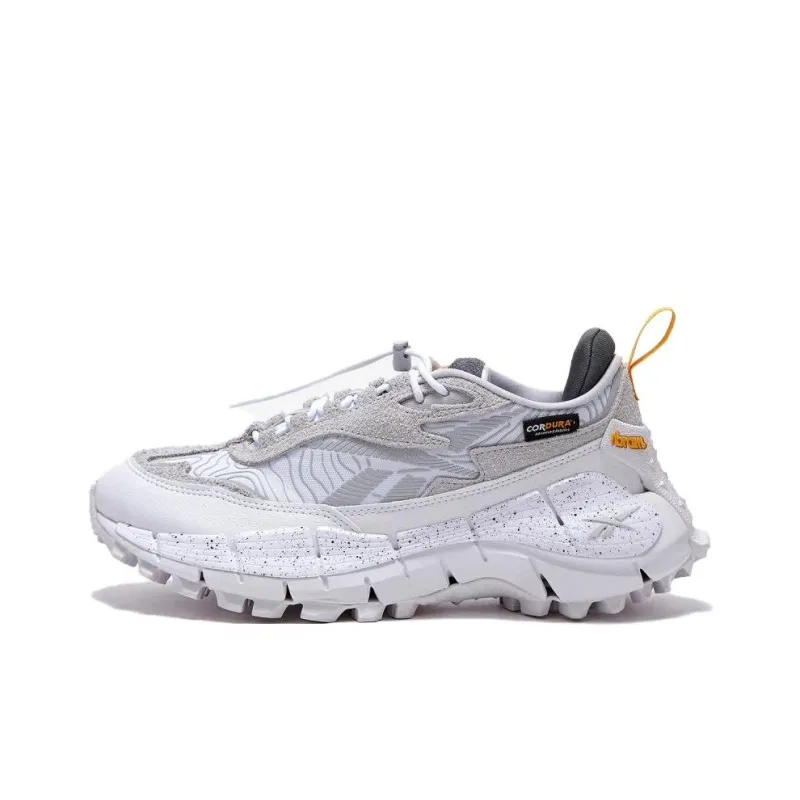 Reebok Wear resistant And Lightweight Low Top Casual Running Shoes Men's Gray-0