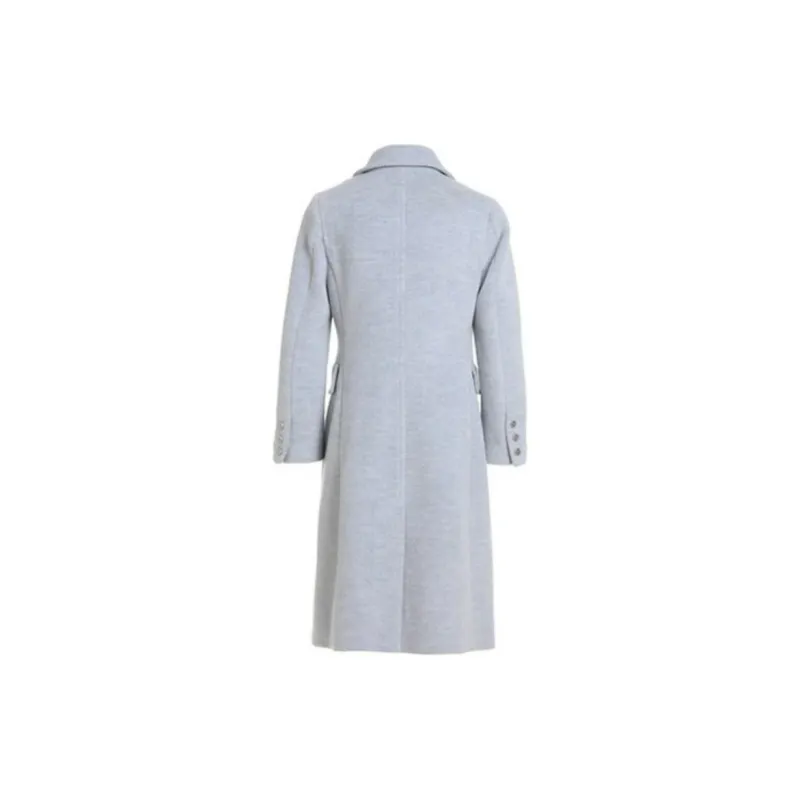 QIAOWANNI Coats Women's Gray Blue-1