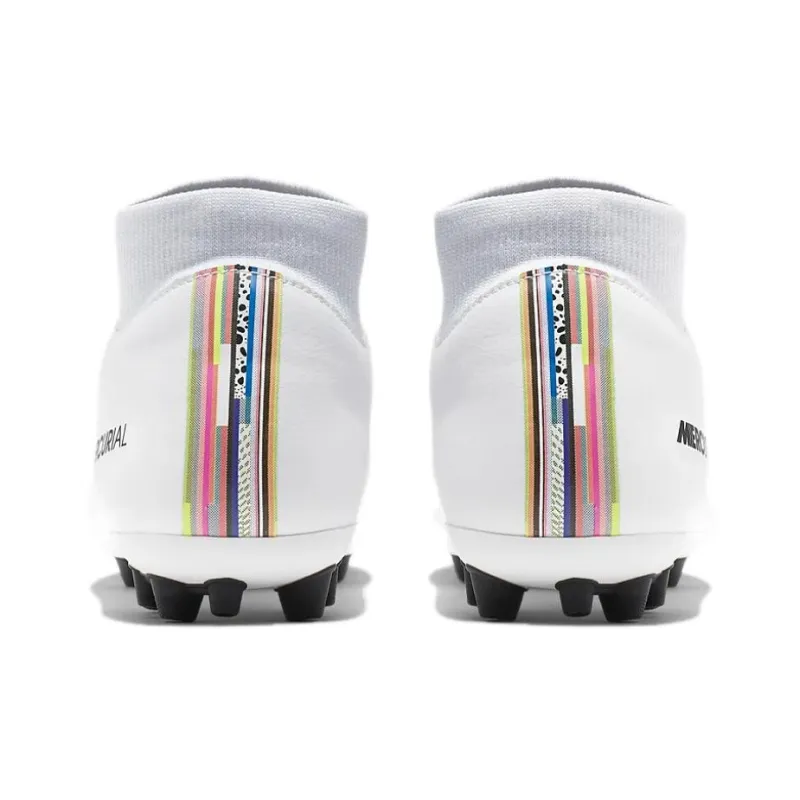 Nike AG Artificial Ground Wear resistant And Lightweight Soccer Shoes Unisex White-2