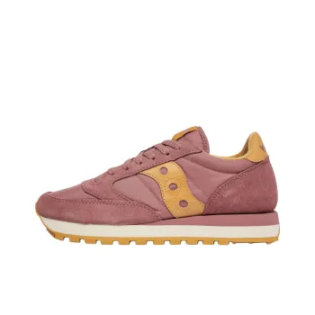 Saucony Jazz Original Wear resistant And Lightweight Low Top Casual Running Shoes Women's Pink