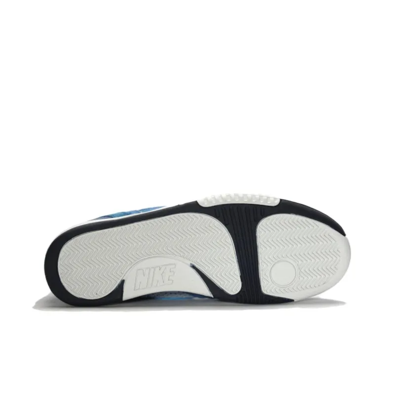 Nike AIR TECH CHALLENGE 2 Anti-Slip Wear-Resistant Mid-Top Training Shoes Unisex Light Blue-4