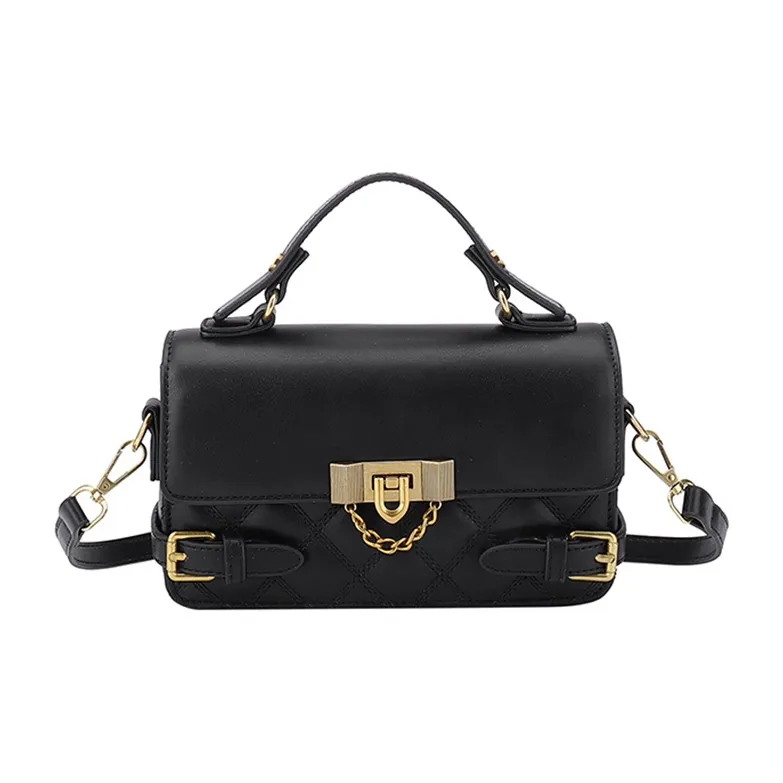 Yalu PU Shoulder Bag, Crossbody Bag, Handbag Regular Women's Brown/Coffee/Black/Ecru-4