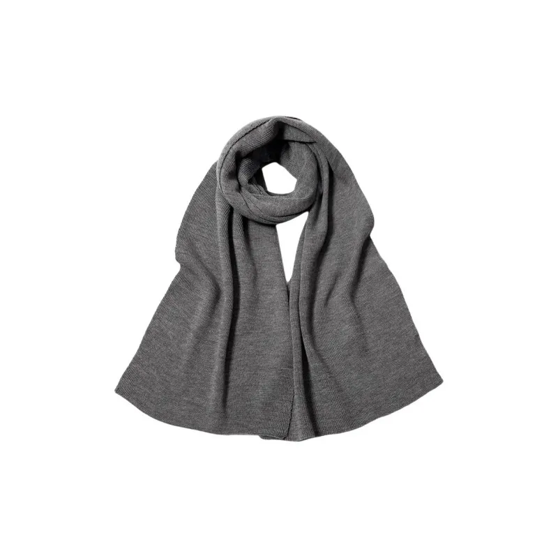 Red Bean Wool Knit Scarves Women's-11