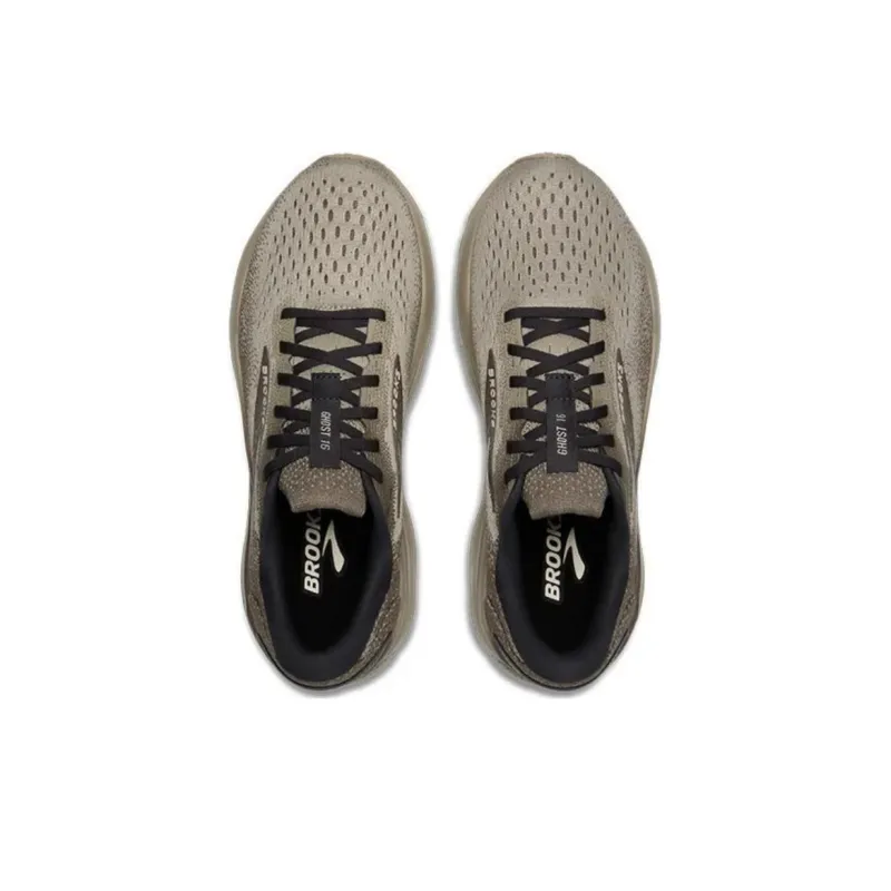Brooks Anti-Slip Wear-Resistant Low-Top Running Shoes Men's Taupe Gray-2