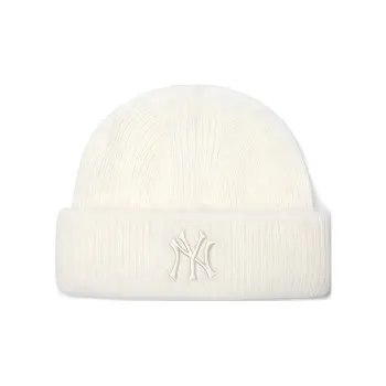MLB Rabbit Fur Blend Beanies Unisex White