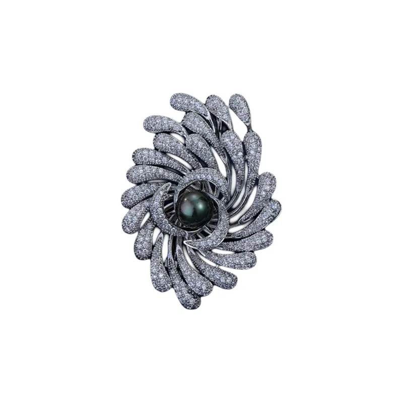 VIOLET Eco Friendly Alloy Brooches Women's-5