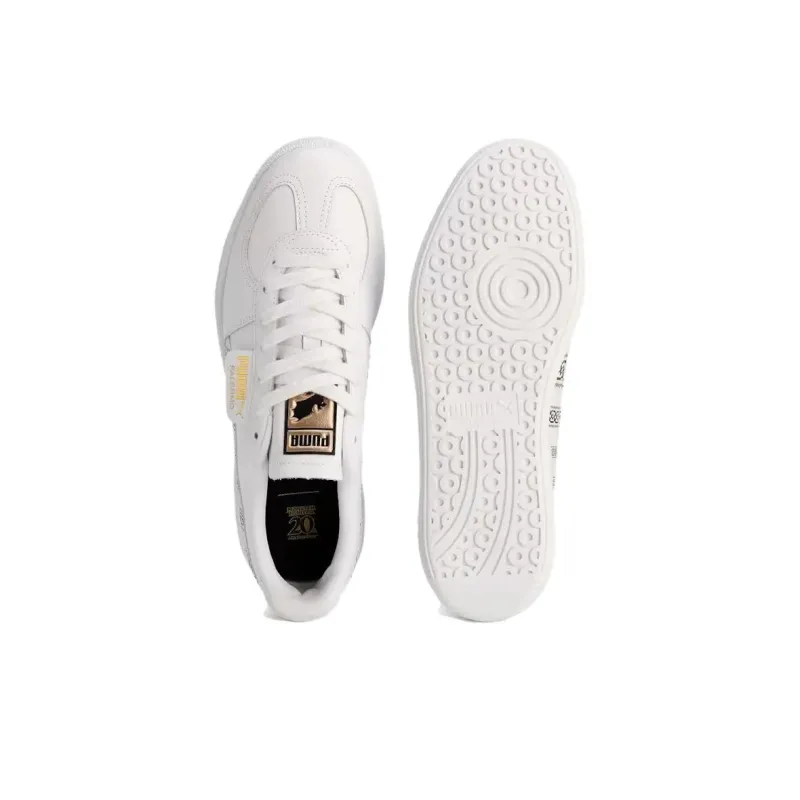 Monster Hunter x PUMA Palermo Anti Slip Wear Resistant Low Top Skateboard Shoes Unisex White-3