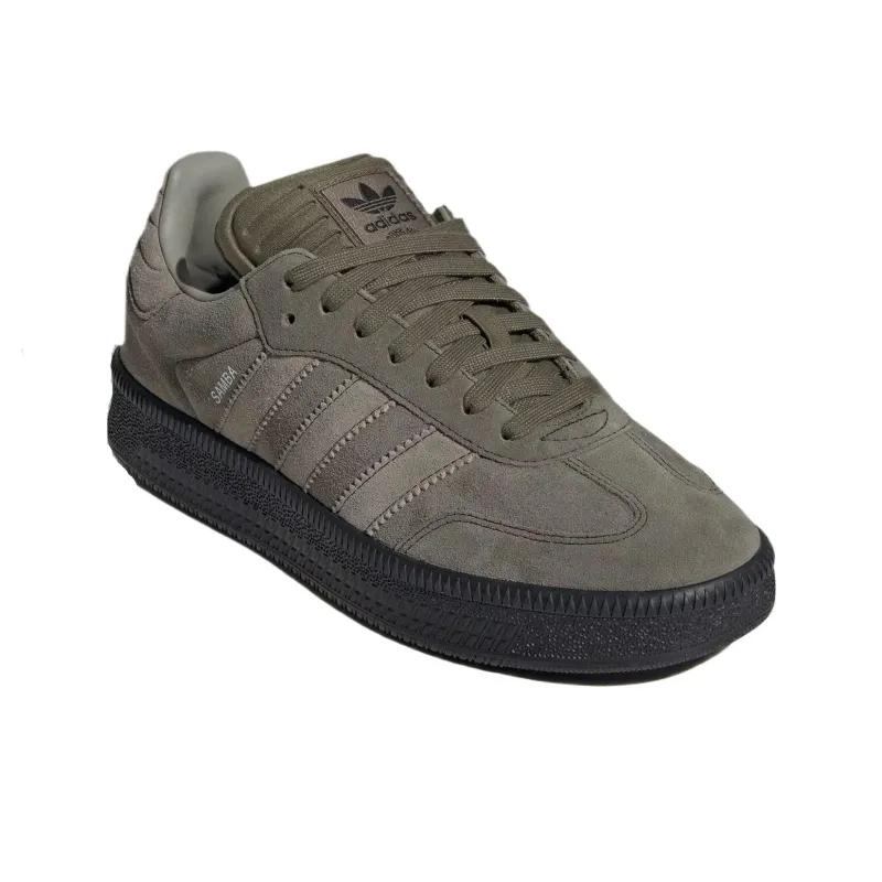 Adidas Samba Xlg 'Olive Strata Silver Pebble'-2