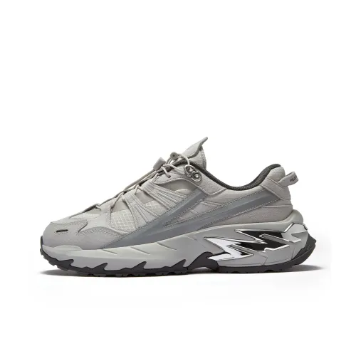 FILA FUSION Wear Resistant Low Top Casual Shoes Women's Gray