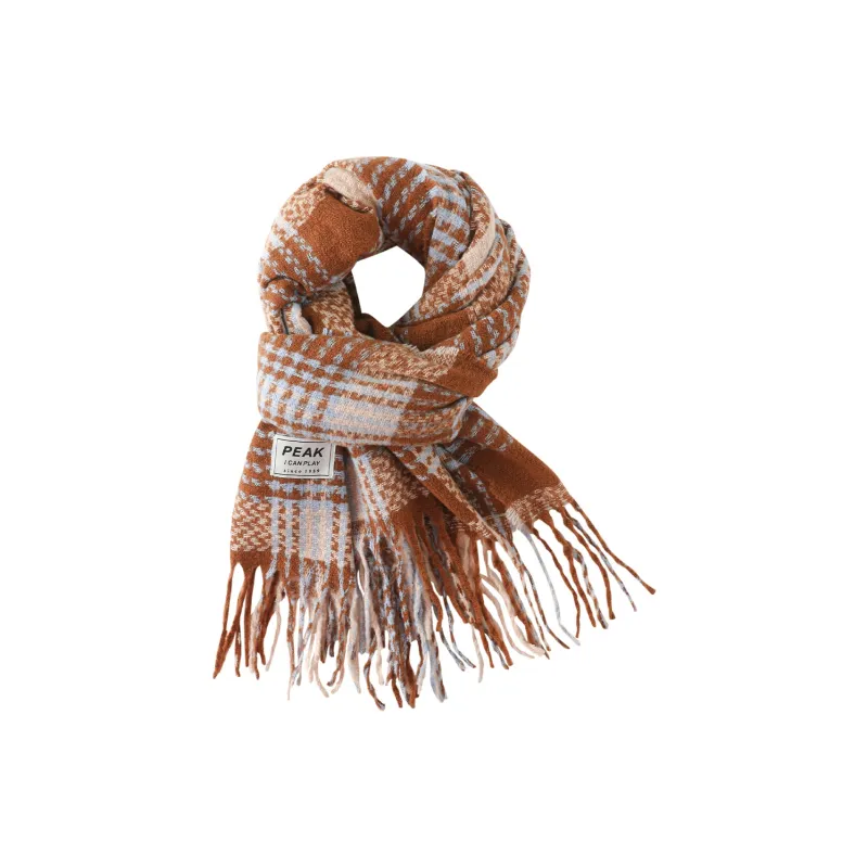 PEAK RIGHT Series Polyester Knit Scarves Unisex Multiple Colors-3